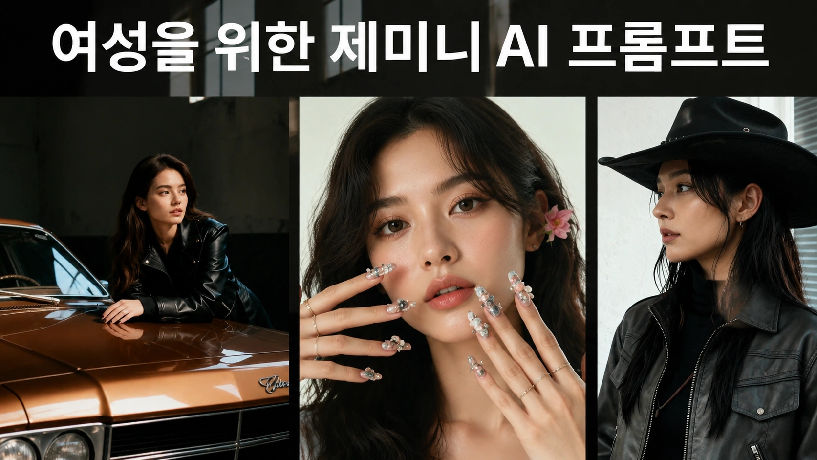20가지 Gemini AI 여성 사진 프롬프트: 감성 인물 이미지 만들기