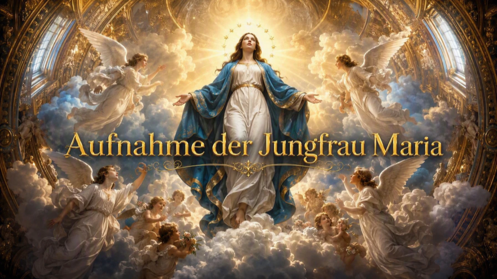 32 KI-Prompts für Mariä Himmelfahrt: Religiöse Bilder
