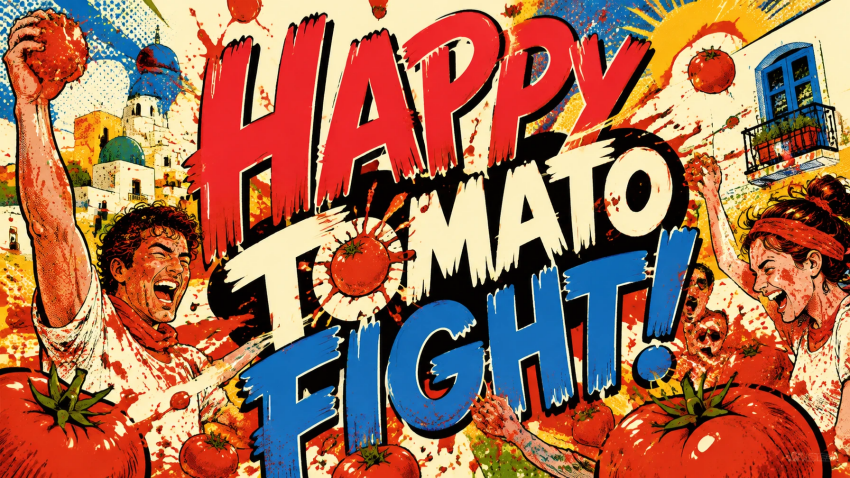 25 La Tomatina Prompts to Create Colorful Images with AI