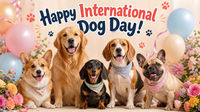 30 International Dog Day Prompts for AI Dog Photos
