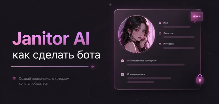 Janitor AI как сделать бота: понятная инструкция с нуля