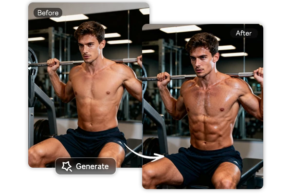 Six Pack Photo Editing Online