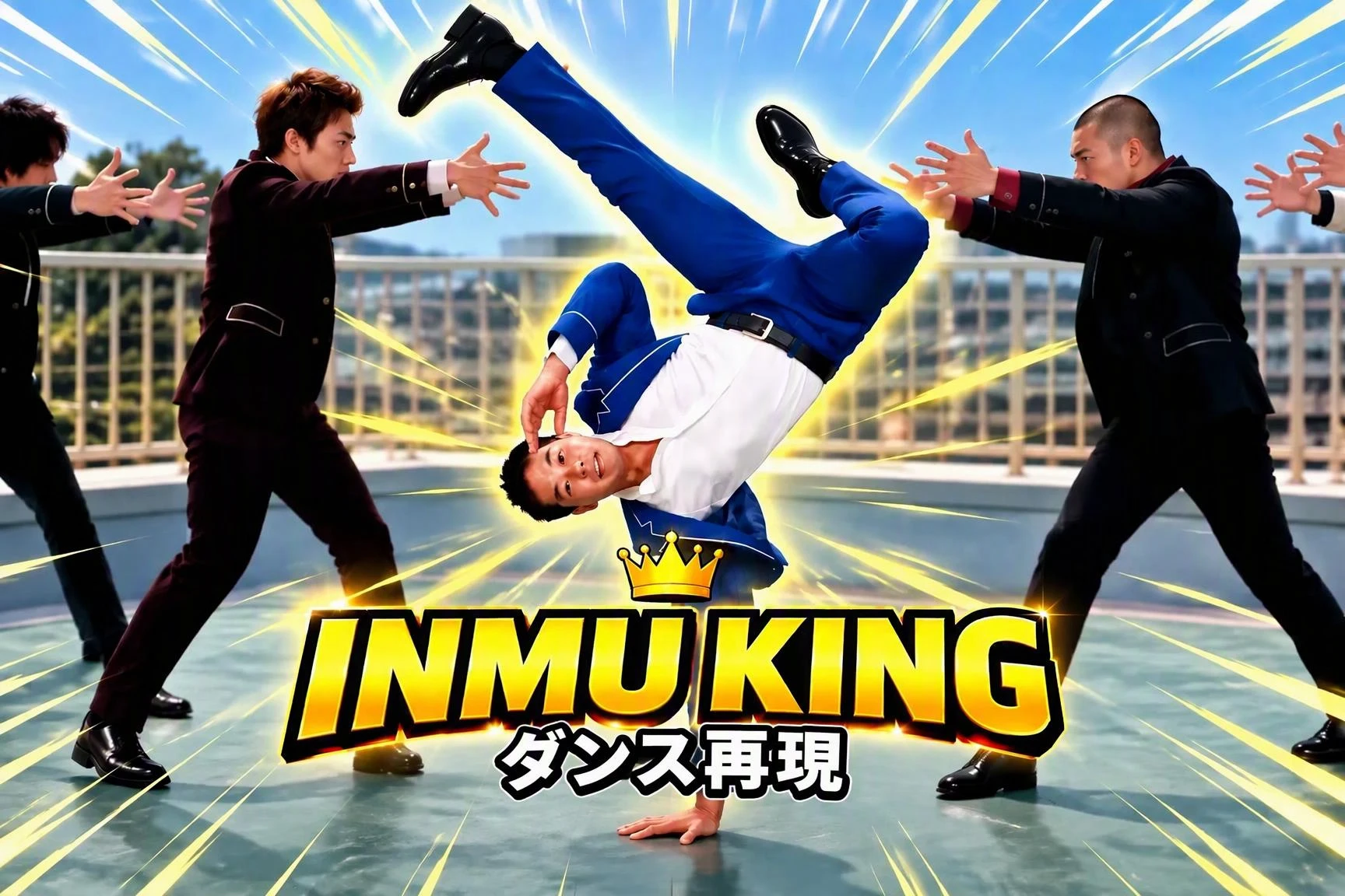 【簡単】インムキングAI動画の作り方｜人物5枚とシーン画像1枚で生成
