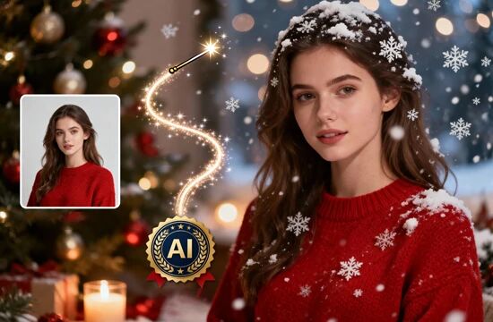 one-click Christmas templates for instant magic