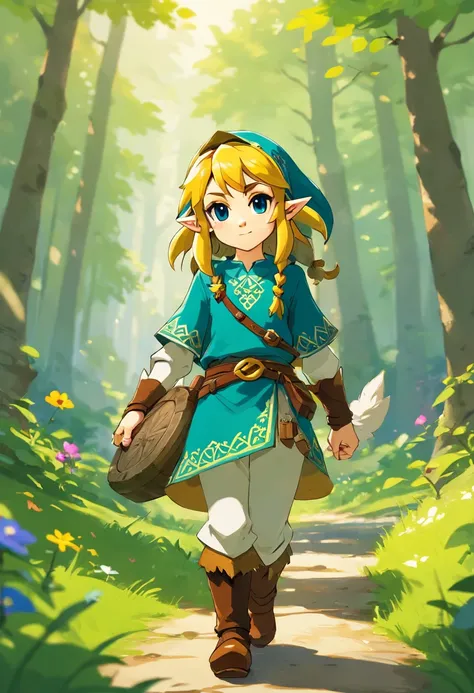 full body, person for the zelda game, the zelda manga, man, zelda character ff, in the style of ian mcque, temmie chang, stylish costume design, romanticized depictions of wilderness, jean-baptiste monge, science academia