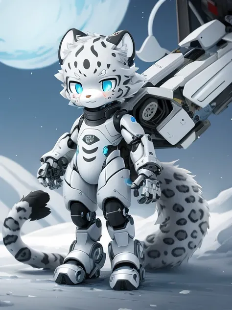 Mechanical Snow Leopard，prosthesis