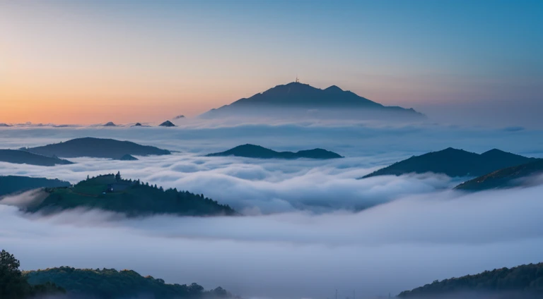 Landscape Landscape Sky Fog