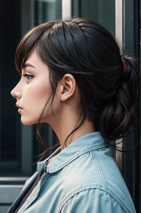 Forgotten side profile photo