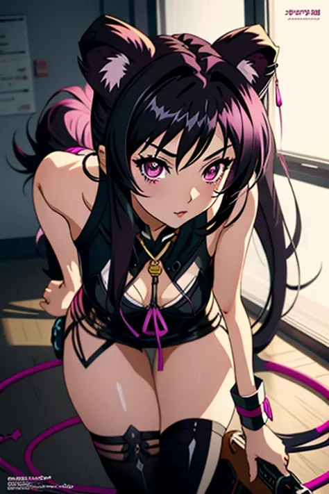 1girl, riding dick, long, black hair, magenta eyes, sexy, high school dxd anime style