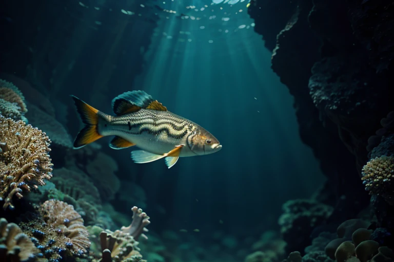 close-up of fish underwater