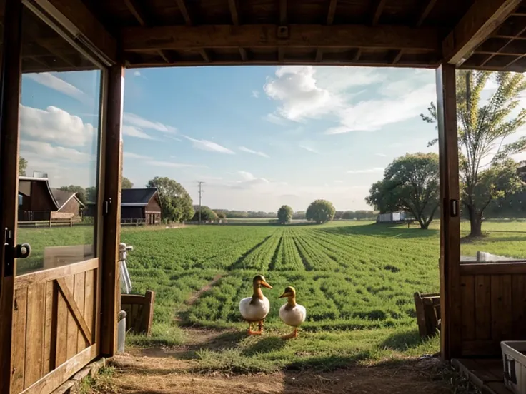 two duck white farm