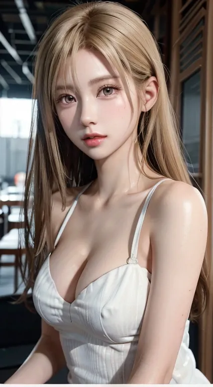 European and American women, A fashion model, nude, not wearing any suits, Glamour, paparazzi taking pictures of her, blonde hair, Brown eyes, 8K, High quality, Masterpiece, Best quality, HD, extremely detailed, volumetric lighting, Photorealistic.