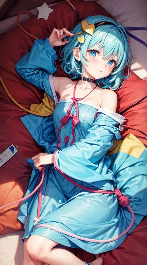 Satori Komeiji tied up naked