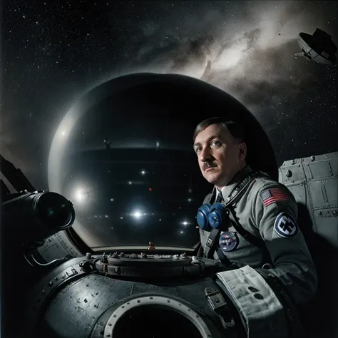 adolf hitler as an astronaut