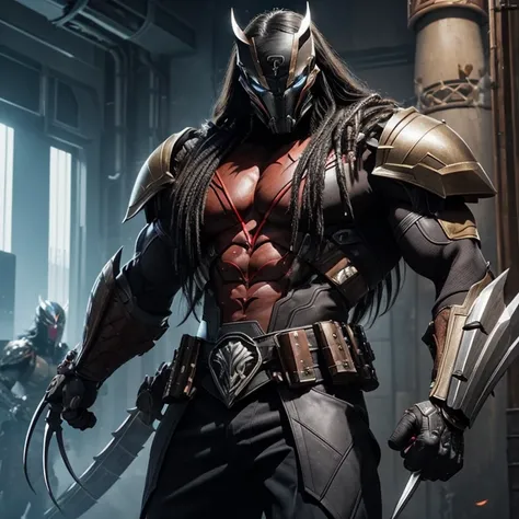 s Armor,mask,Musculoskeletal augmentation々,The long-haired,Predator,Wolverine,showoff