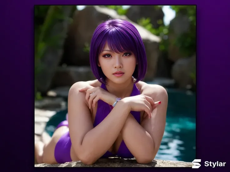 "AYANE" (best quality,ultra-detalhado,Realistic:1.37), retrato, Detailed eyes and facial features, textura de pele delicada e suave, Corpo Perfeito, textura ultra realista, maquiagem perfeita, maquiagem vermelha nos olhos, batom vermelho,  expression serio...