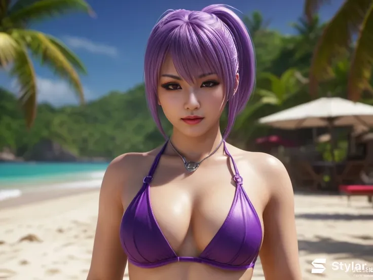 "AYANE" (best quality,ultra-detalhado,Realistic:1.37), retrato, Detailed eyes and facial features, textura de pele delicada e suave, Corpo Perfeito, textura ultra realista, maquiagem perfeita, maquiagem vermelha nos olhos, batom vermelho,  expression serio...