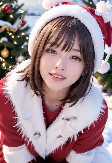 (best quality,4k,8k,highres,masterpiece:1.2),ultra-detailed,(realistic,photorealistic,photo-realistic:1.37),sexy,beautiful detailed eyes,beautiful detailed lips,extremely detailed eyes and face,longeyelashes,1girl,portraits,illustrations,present,Christmas ...