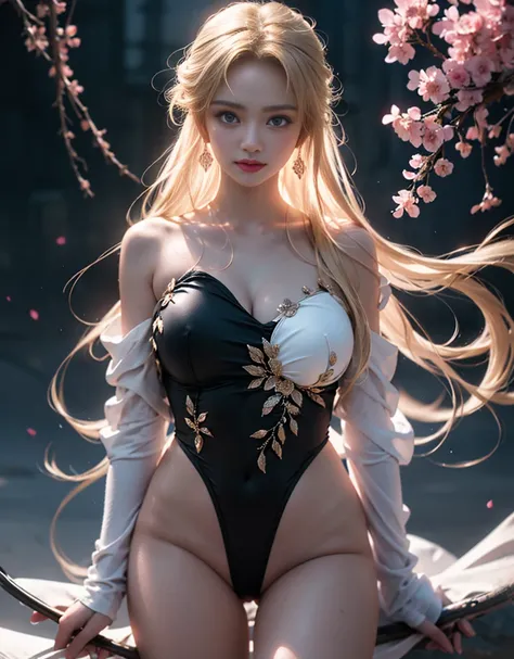 tmasterpiece，Highest image quality，super detailing，Best quality at best ,Extremely Delicately Beautiful, Very meticulous,Best quality at best, offcial art, extremely detaild的 CG unified 8k wallpapers, portrait photo of an, The most beautiful look，blond hai...