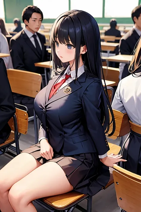 many high school girls、Large number of people、schools、校服、‎Classroom、huge tit、In the crowd、Women only、governess、suits、tight skirts