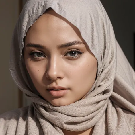 Beautiful face with hijab beautiful girl