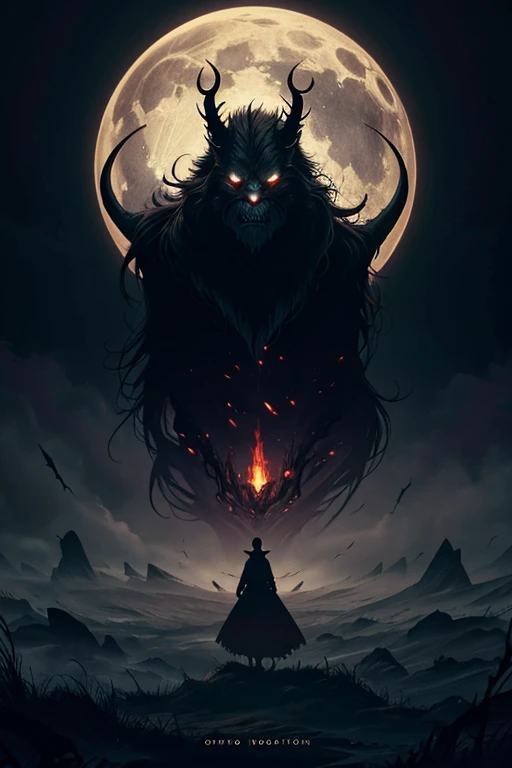 (best quality,4k,8k,highres,masterpiece:1.2),ultra-detailed,(realistic,photorealistic,photo-realistic:1.37),Krampus by Bosch,digital art,inspired by Lovecraft,chiaroscuro,dark atmosphere,surreal,nightmarish,twisted creatures,horrifying,monstrous shadows,co...