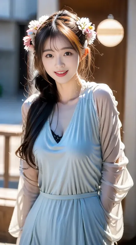 Beautuful Women，ssmile，Gorgeous cheongsam，The picture quality is excellent，