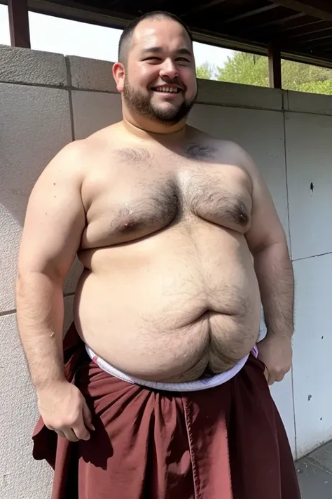 bbw man slave fat monk