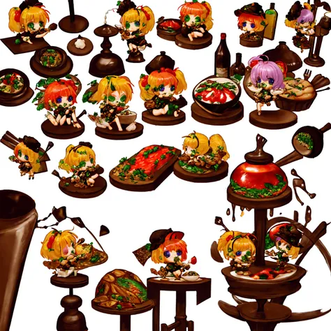 [(white background:1.4)::5],(chibi:1.3),bottle bottom,lampstand,pedestal,platform,(fine food:1.8)