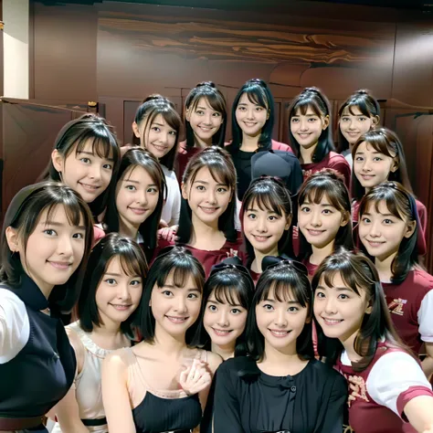 raw photo、(((multiple girls))),((((6+girls)))),((((100girls)))),((((1000girls))))、((((100 girls))))、women only、((everyone has th...