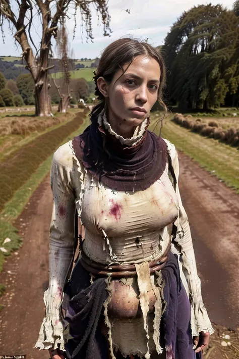 Tess of the d’Urbervilles, Tess Darbeyfield, Thomas Hardy novel Tess of the d’Urbervilles, ((a skinny malnourished 18 year old Nastasia Kinski lookalike in ((scant mid-19th century Dorset peasant clothes that are ((much too small and are ill-fitting)))), (...