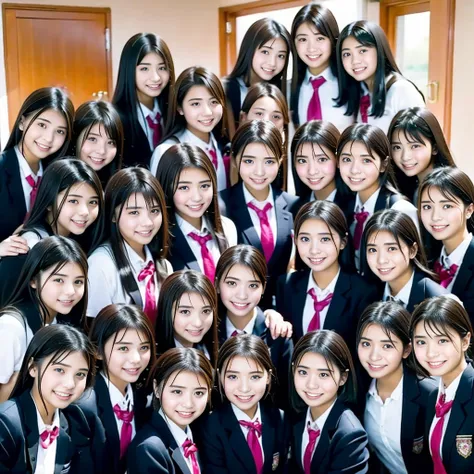 raw photo、(((multiple girls))),((((6+girls)))),((((100girls)))),((((1000girls))))、((((100 girls))))、women only、((everyone has th...