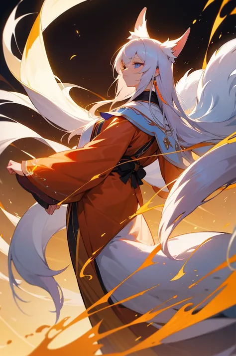 Mizuki, Kitsune is a nine-tailed fox, is a magical entity whose origin dates back to ancient times. With ancient wisdom and a deep connection with spiritual energies, she has taken the form of a nine-tailed fox as a symbol of her connection to the spiritua...