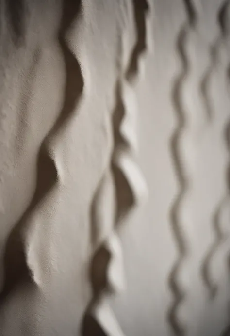 a detailed macro shot of the texture of an empty white wall, focusing on the fine grain and subtle imperfections that give it character and depth