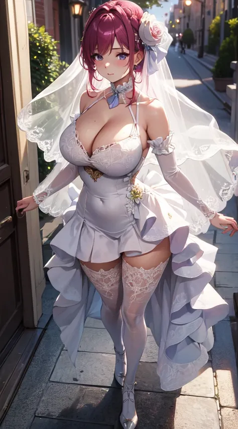 （8K ，hyper-detailing，ultra real photo，Best masterpiece，natural，Perfect artwork，Perfect female body），Two cute busty girls ，（large titmouseies），antique flower wedding，antique flower wedding，Chinese Wedding Dress，Stylish hairstyle，Elegant and sexy bride，on an...