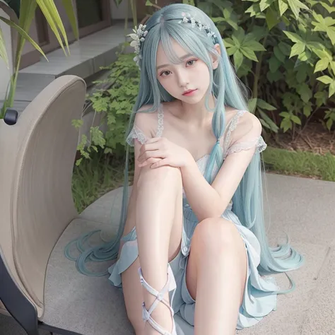 hatsune Miku、(ultra Realistic), (An illustration), (Highres), (8K), (highlydetailed), (the best illustration), (Beautiful Detailed Eyes), (beste Quality), (Super Detailed), (Master peace), (Wallpapers), (Detailed Face), solo, 1girl, Aristocratic dresses、Wh...