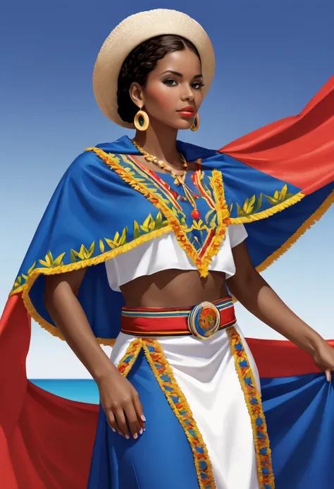 With Cape Verde pattern that represents Cape Verde culture.Adicione mais elementos culturais de Cabo Verde