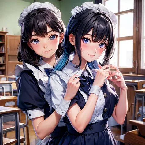 Elementary school girls,Maids