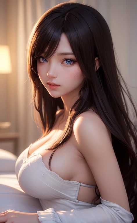 Masterpiece, best quality, (very detailed CG unity 8k wallpaper) (best quality), (best illustration), (best shadows) Nature&#39, blue sea, delicate leaves petals of various colors falling in the air light Tracking, super detailed a close up of a woman with...