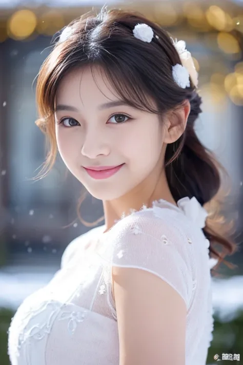 Beautiful woman with good eyes and nose、Beautiful as a model、Cute like a model、Eyes are double、How to use regular mascara、Eye color blue、Hair color pink、Her face is delicate and elegant.、8k picture、Beautiful style like a model、Ordinary large、A refreshing a...