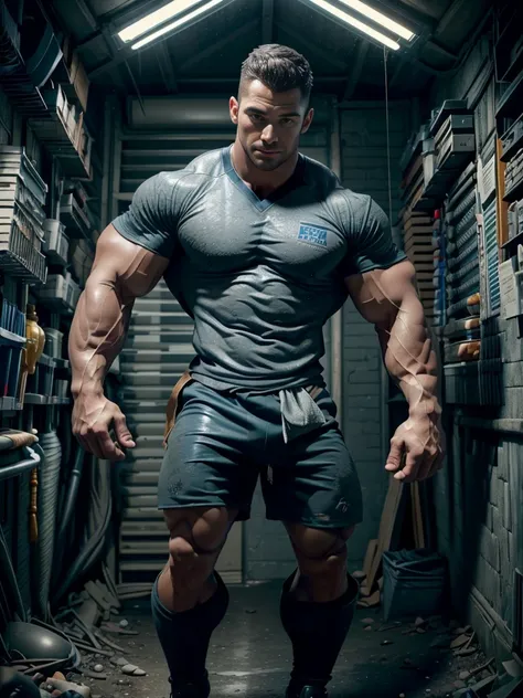 Masseter muscle film、well built、European male stars、(Handsome(brunette)、male people、35yo、cool guy、gay twinks、underdressing、cool guy、musculous、eBlue eyes、short detailed haide in and out、NSFW、Large size、Authentic texture、barechested、large bulge、Rugby player、...