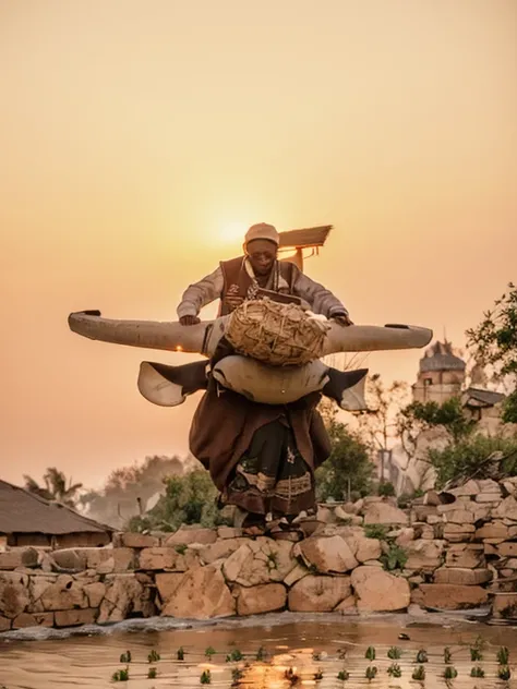 African chiefs，Domineering，Smiling，Rude