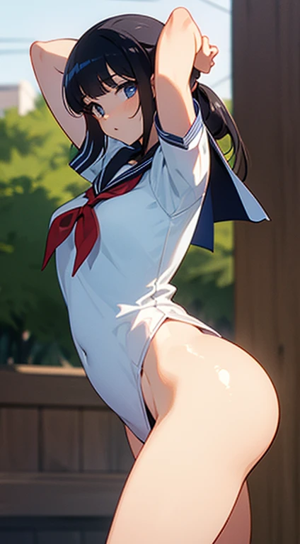 a sailor suit