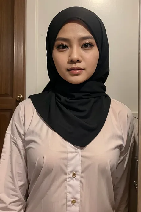 Hasilkan seorang wanita Melayu bertudung