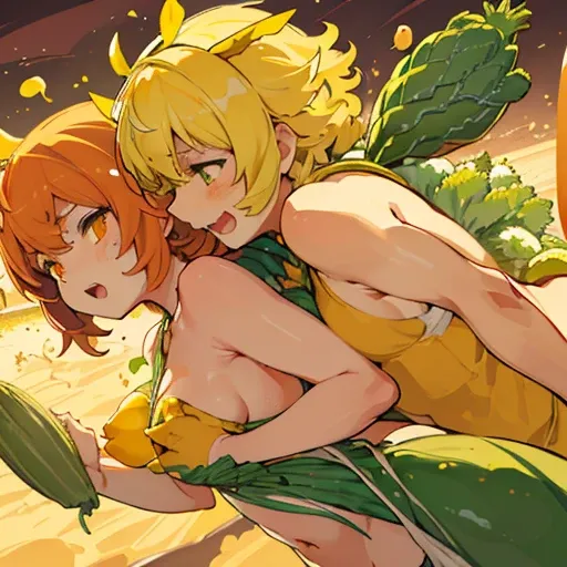 Lemon buttercock flies to serve steak、Amazing dynamism、Amazing Angle、A sandstorm covered in violent flesh hugs、((surround each other&#39;Sauteed vegetables))((((A lot of obis floating and chasing each other in a friendly atmosphere.))))