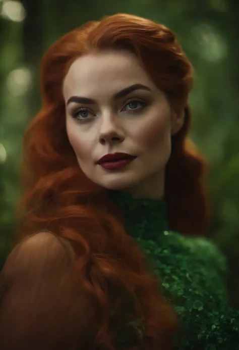 Margot Robbie as poison ivy 