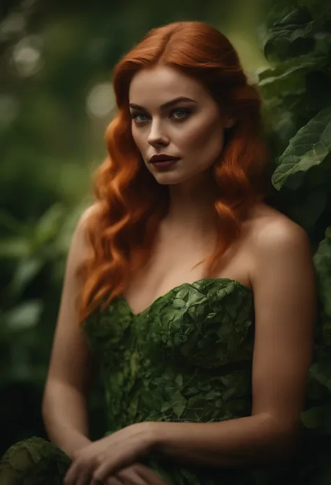 Margot Robbie as poison ivy 