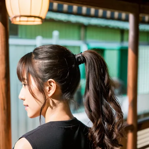 japanese ponytail 