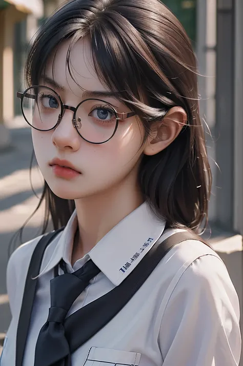 (masterpiece, best quality, photorealistic, ultra high resolution, 8K raw photo: 1.2)
1 girl wearing a school uniform, very pretty and behaved, wearing glasses, angry, sfw,
Parmesan,