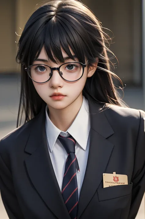 (masterpiece, best quality, photorealistic, ultra high resolution, 8K raw photo: 1.2)
1 girl wearing a schoolgirl uniform, very pretty and behaved, wearing glasses, angry, full body, sfw,
Parmesan,